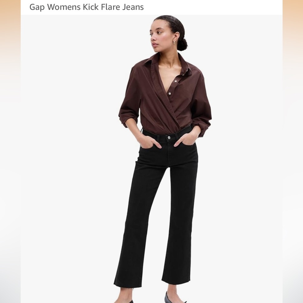 Gap Womens Kick Flare Jeans